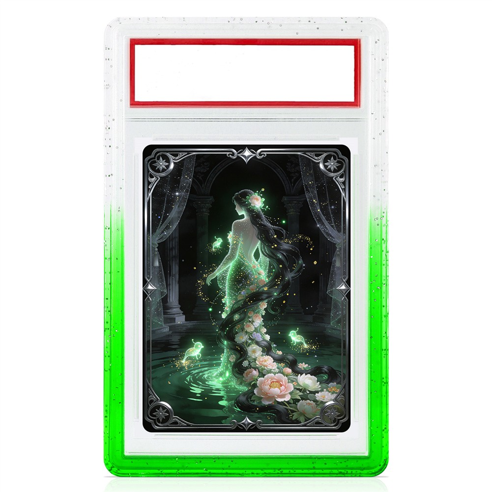 3-30 Pack Gradient For PSA Graded Card TPU Slab Bumper Guard Protector Stackable