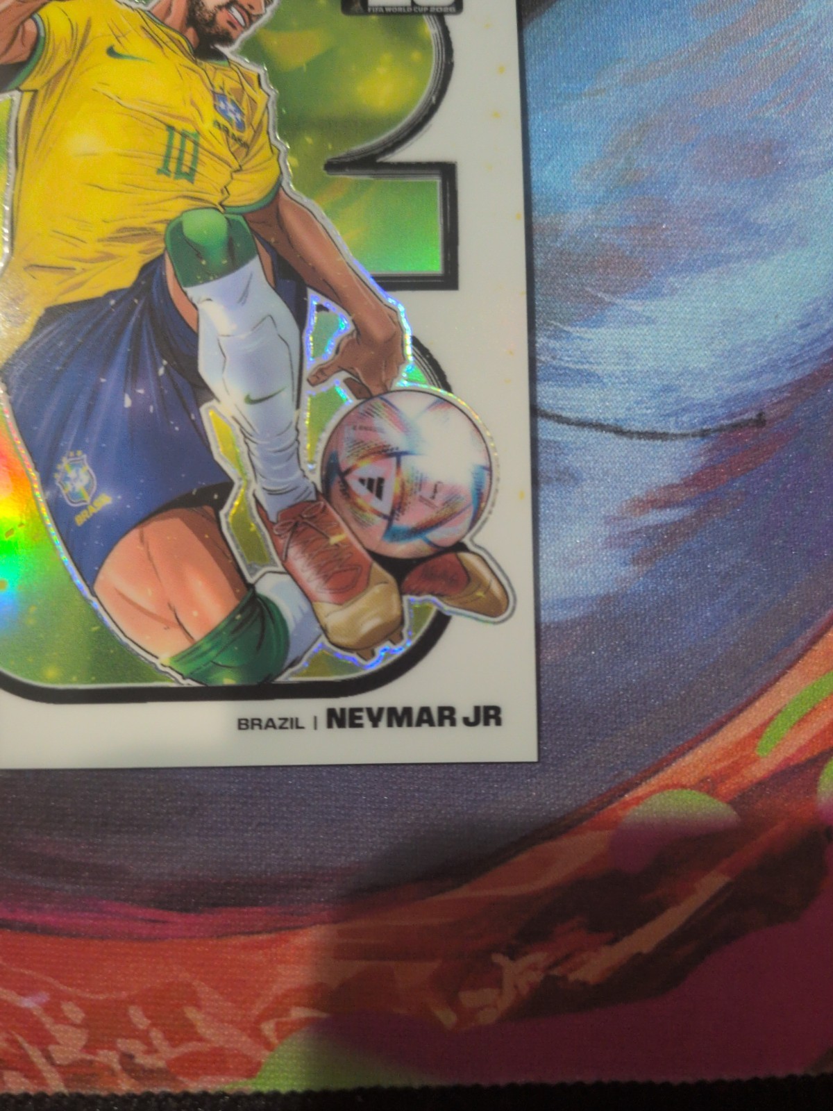 2026 Panini Prizm FIFA World Cup Neymar Jr #26 MANGA SSP Brazil Case Hit