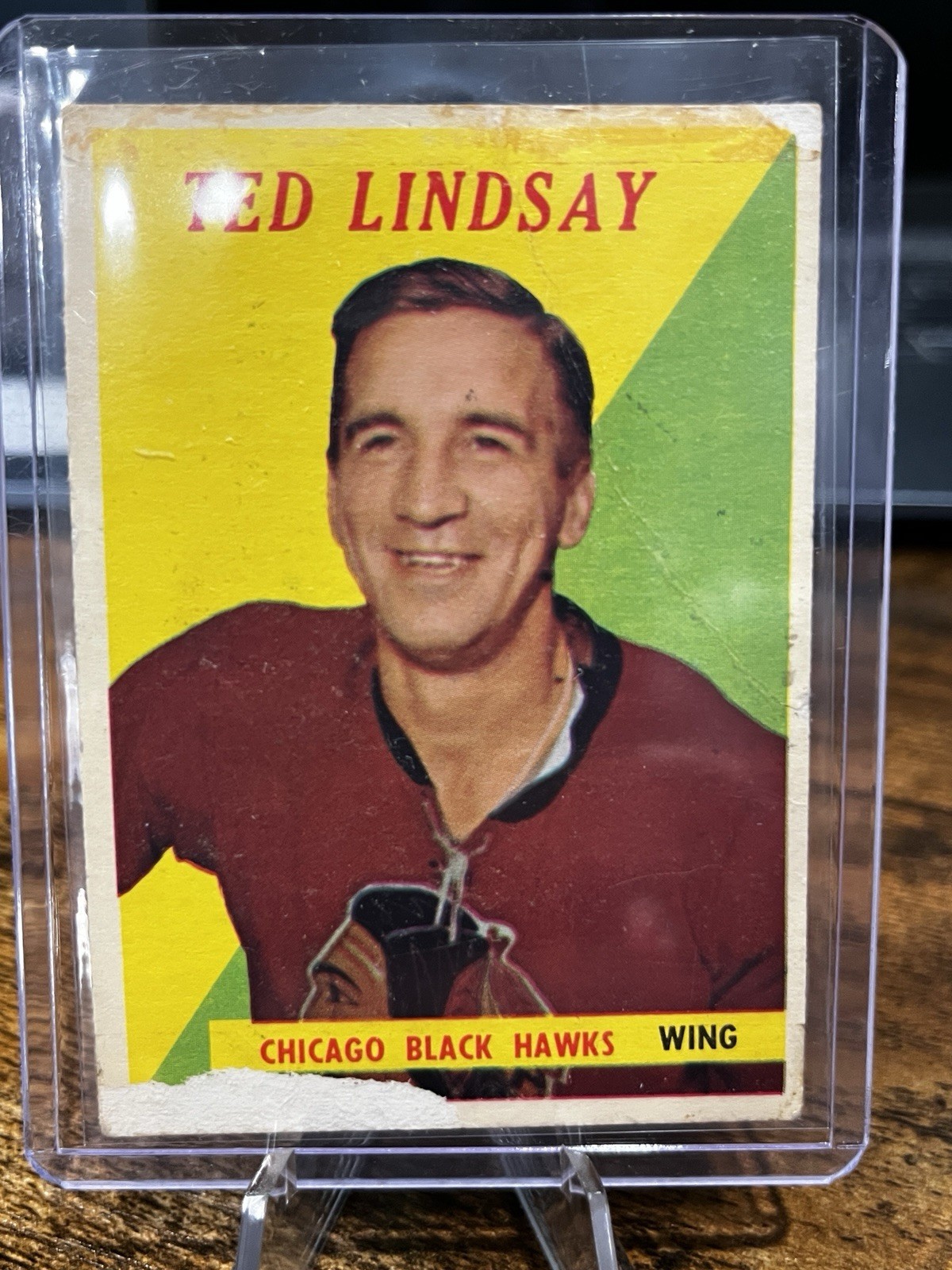 1958-59 Topps Ted Lindsay #63 HOF