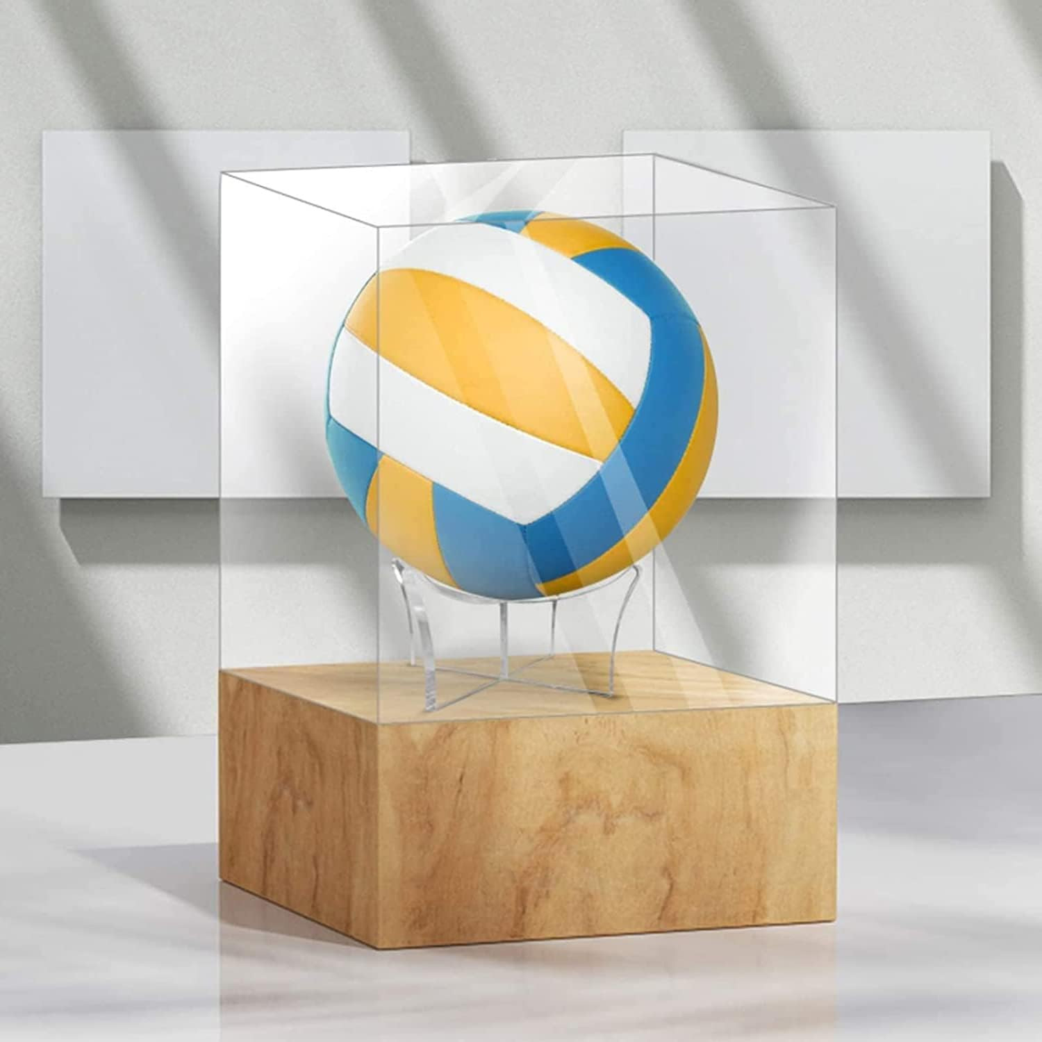 Acrylic Display Rack, Ball Stand Holder Display Stand for Basketball, Football .