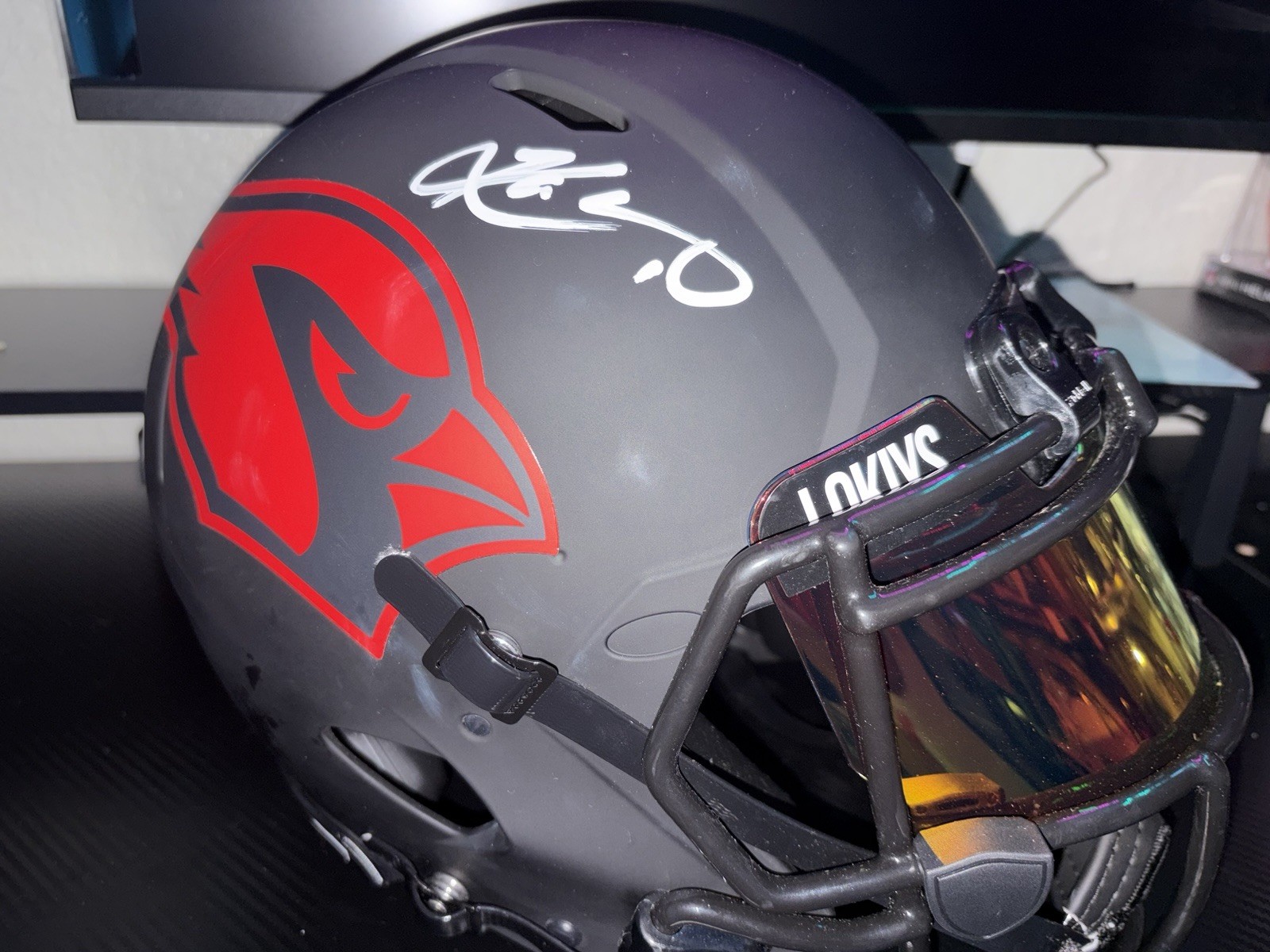 Kyler Murray Autographed Eclipse Full Size Authentic Speed Helmet Beckett