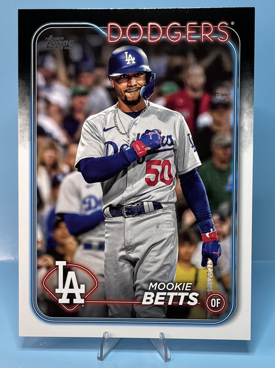 2024 Topps #OTB-13 MOOKIE BETTS Oversized Super Monster Box Topper