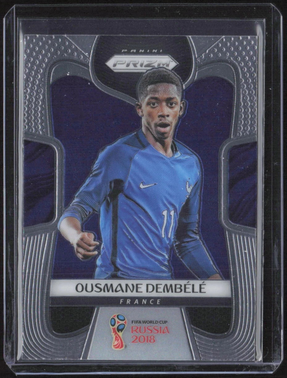 Ousmane Dembele Rookie Card 2018 Panini Prizm World Cup #85 RC France
