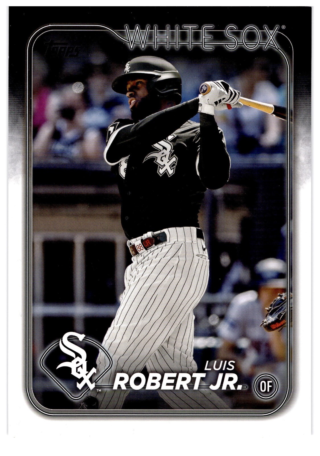 2024 Topps #OTB-21 LUIS ROBERT JR. Oversized Super Monster Box Topper