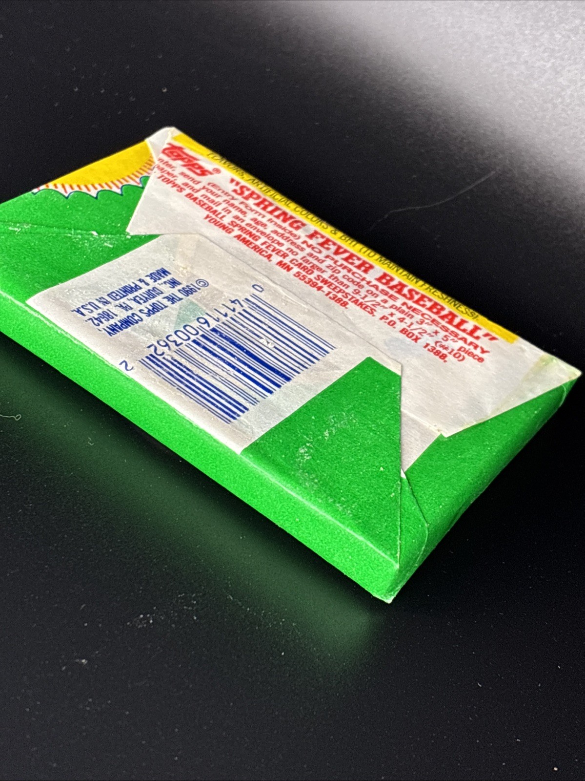 1990 Topps Baseball Factory Sealed Wax PACK 16 Cards per pack