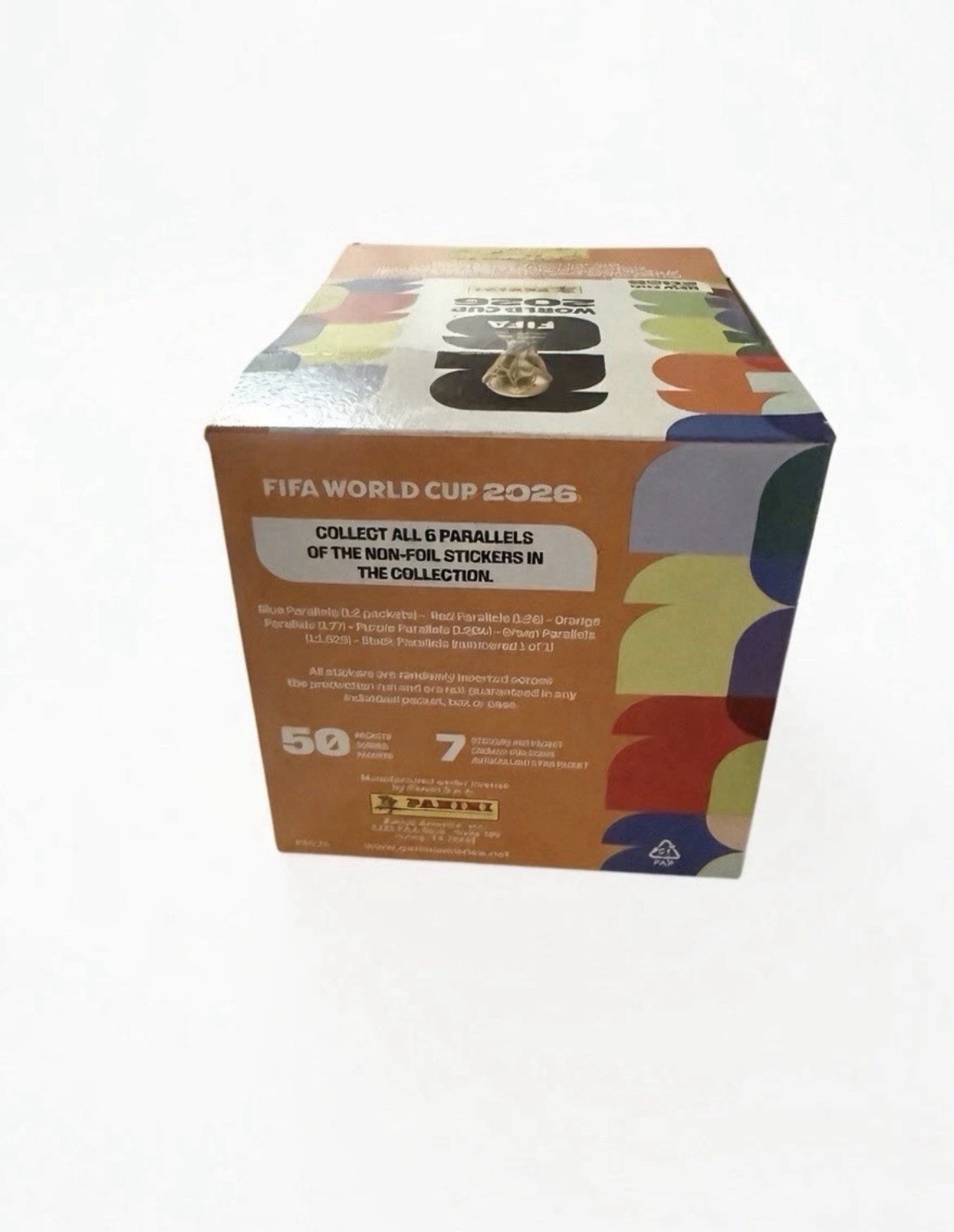 2026 FIFA World Cup Sticker Collection Box 50 Sticker Packs Exclusive NIB