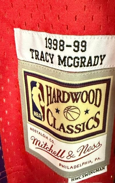Toronto Raptors Mitchell & Ness ’98 Tracy McGrady Reload 2.0 Swingman Jersey-Red