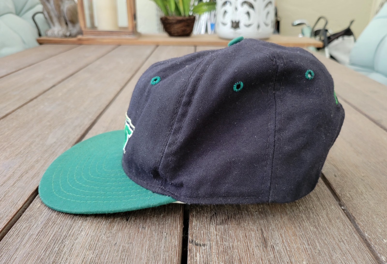 Vintage 90’s New York Jets New Era Pro Model One Size Fits All Hat NEED CLEANING
