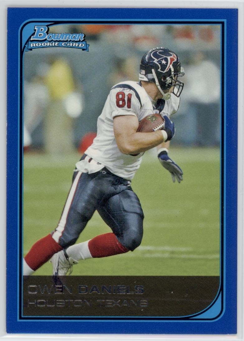 2006 Owen Daniels Topps Blue Paper RC 475/500 #262 (F1270)