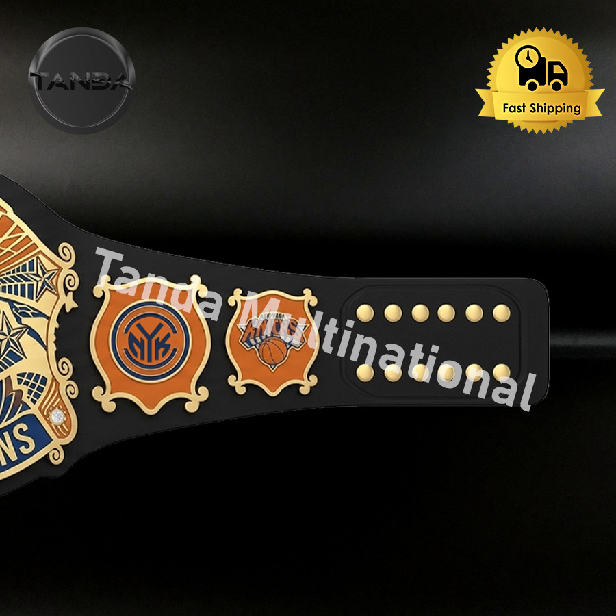 Custom New York Knicks Legacy 2026 Championship Title Belt Wrestling 4mm Brass