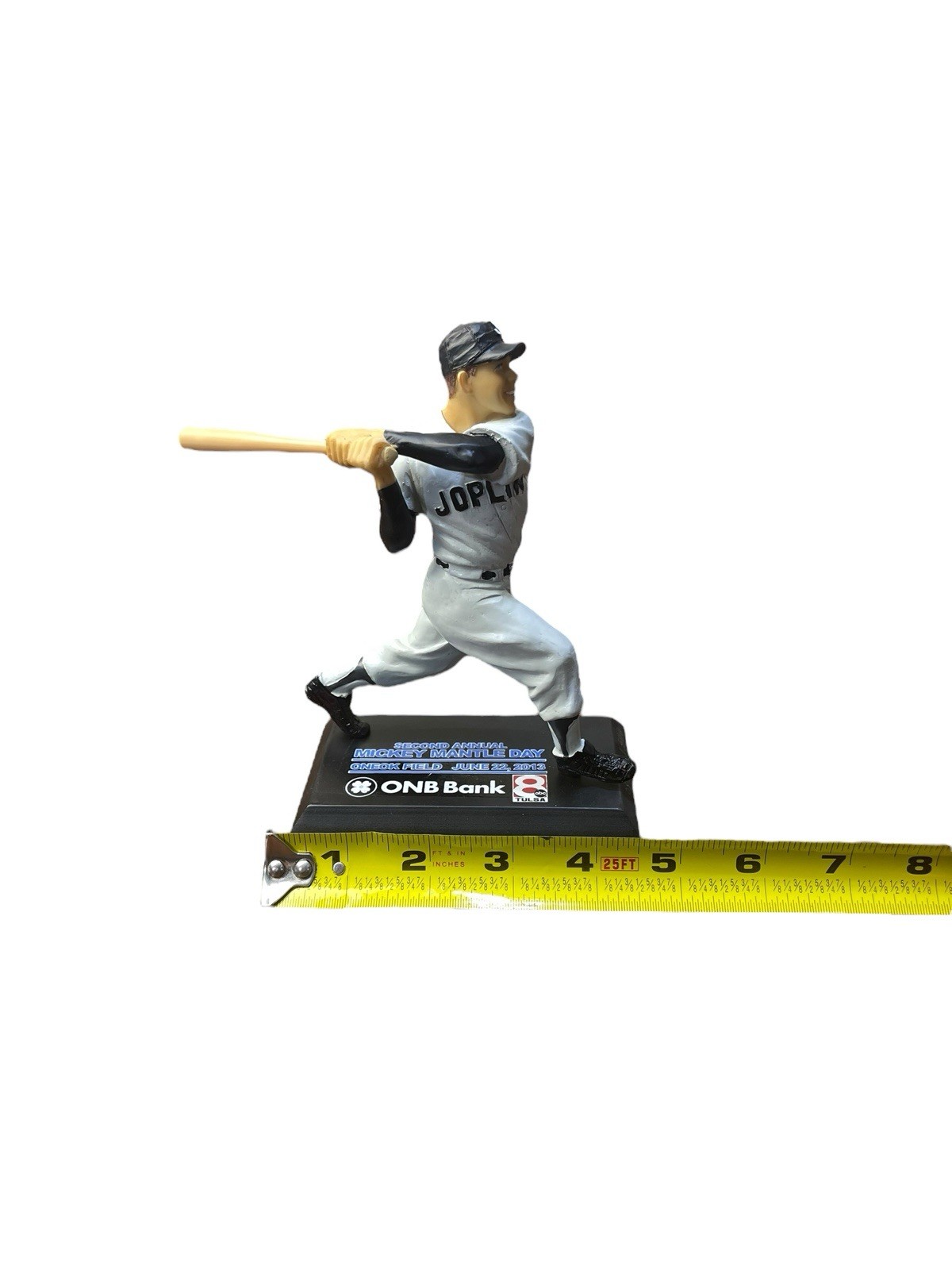 Tulsa Drillers Second Annual Mickey Mantle Day Limited Edition 312/1500 Figure