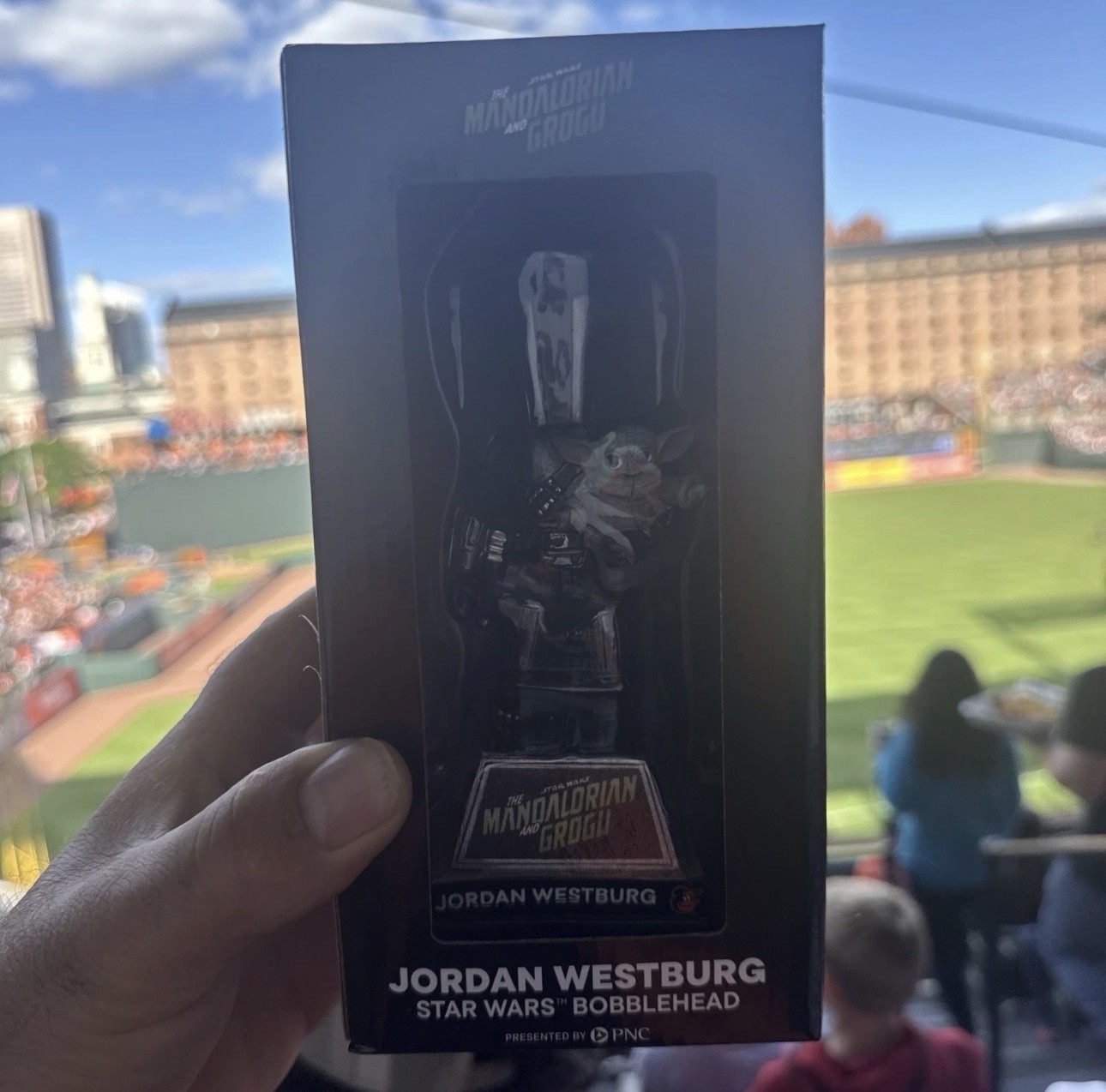 JORDAN WESTBURG Star Wars SGA Bobblehead Baltimore Orioles 5/30/26 IN HAND🔥