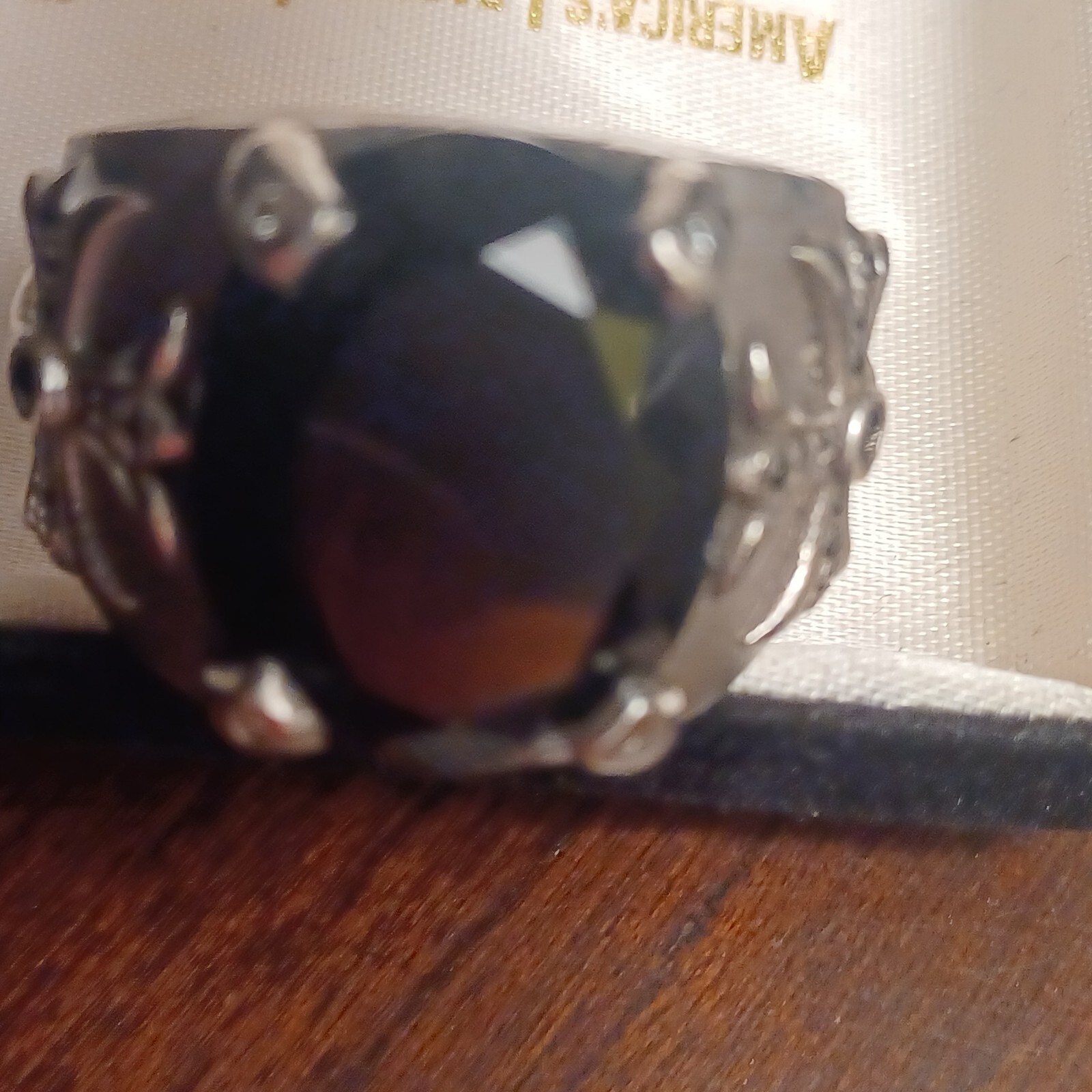 AUTHENTIC JOSE CANSECO ONE OF A KIND BLACK ONYX RING SIZE 15