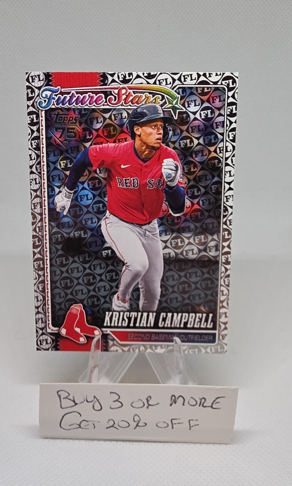 2026 Topps Series 1 – Future Stars Kristian Campbell #125 Spring Training