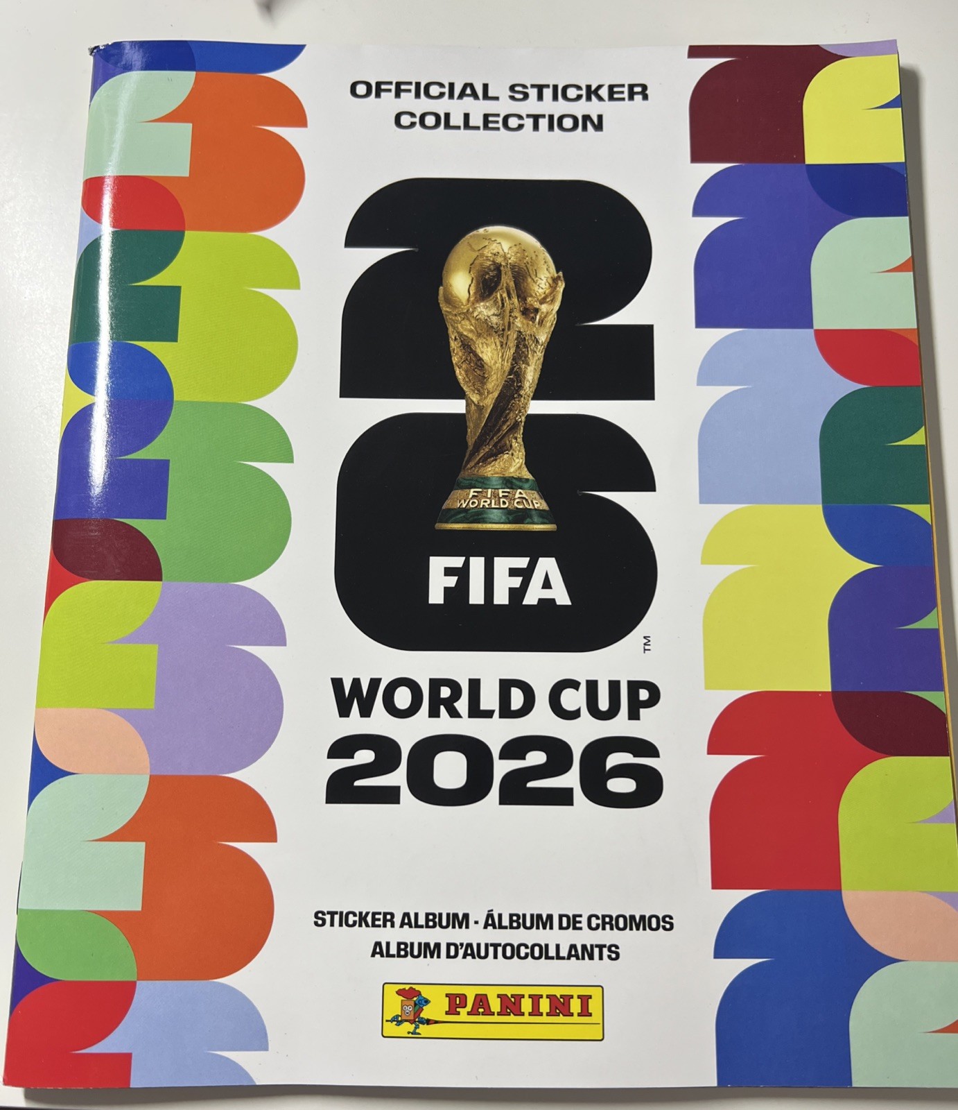 2026 FIFA World Cup Panini Official Sticker Hard Cover Album New USA Edition