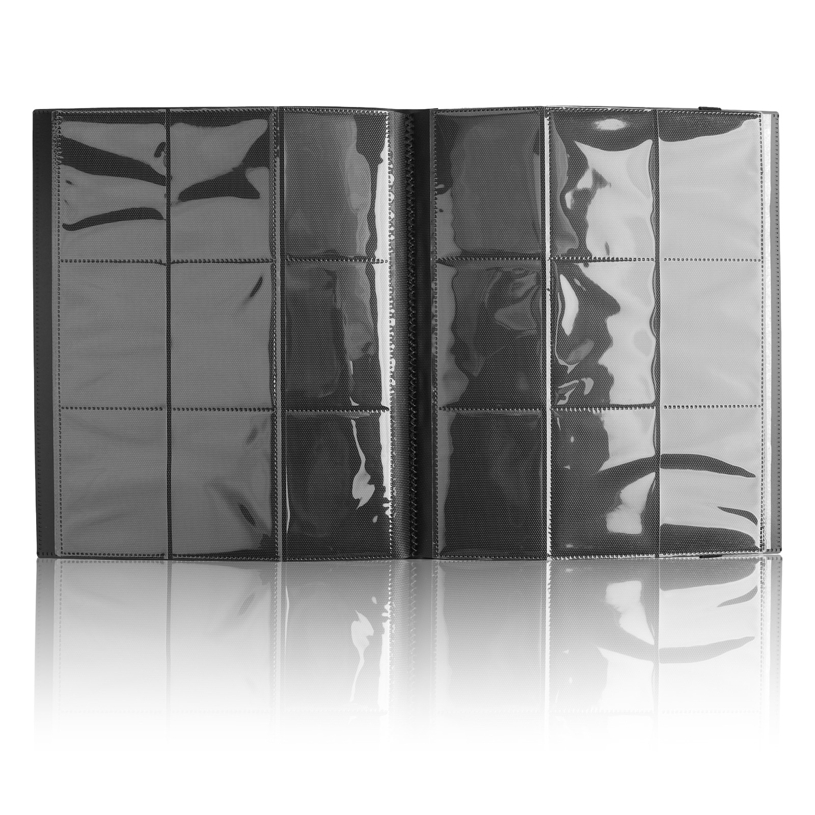540 Cards Pocket Binder with Strap 9 Pocket Storage Trading Cards Album Folder