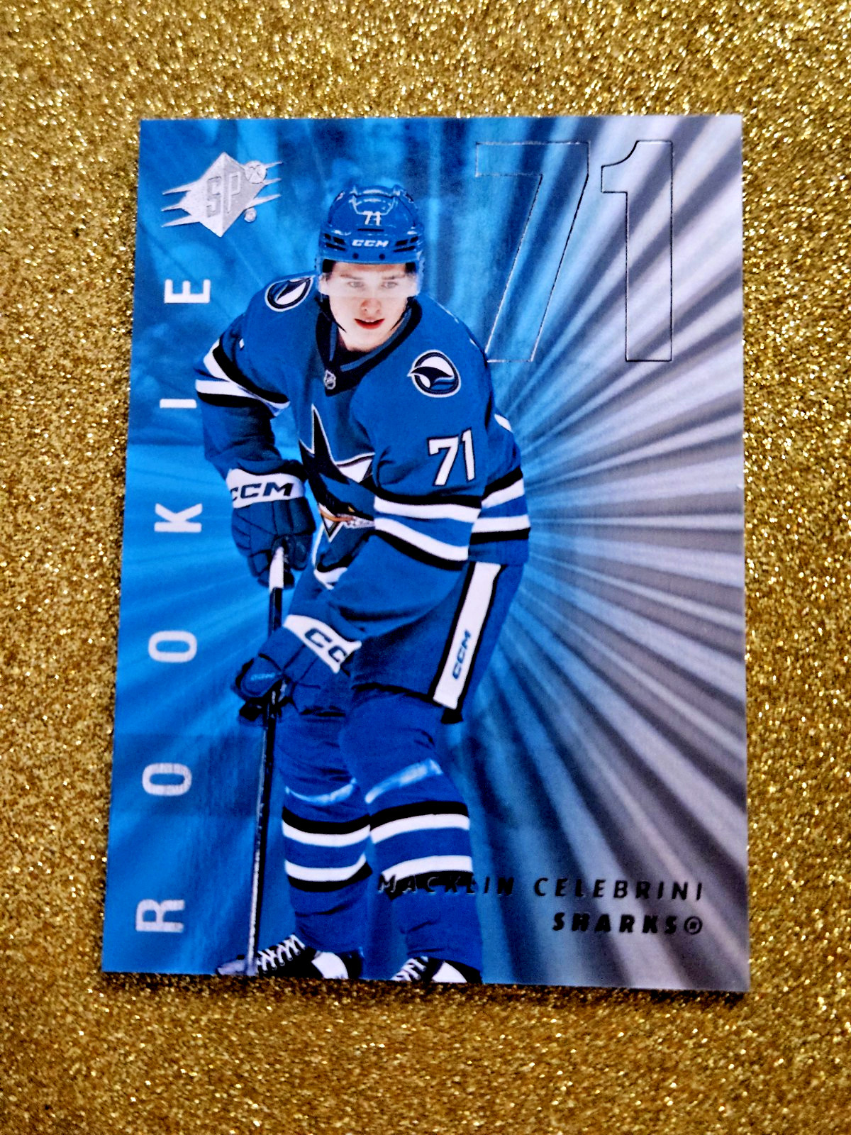 2024-25 SPx Extended Rookies Foil Macklin Celebrini #160 Rookie RC MINT 💦💦