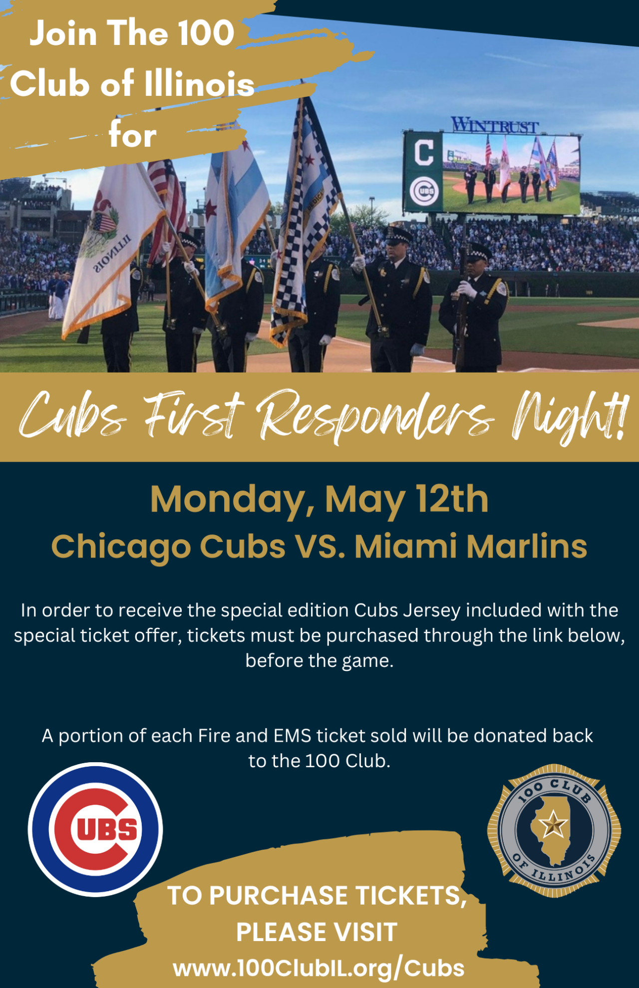 cubs-law-enforcement-firefighter-appreciation-night-100-club-of