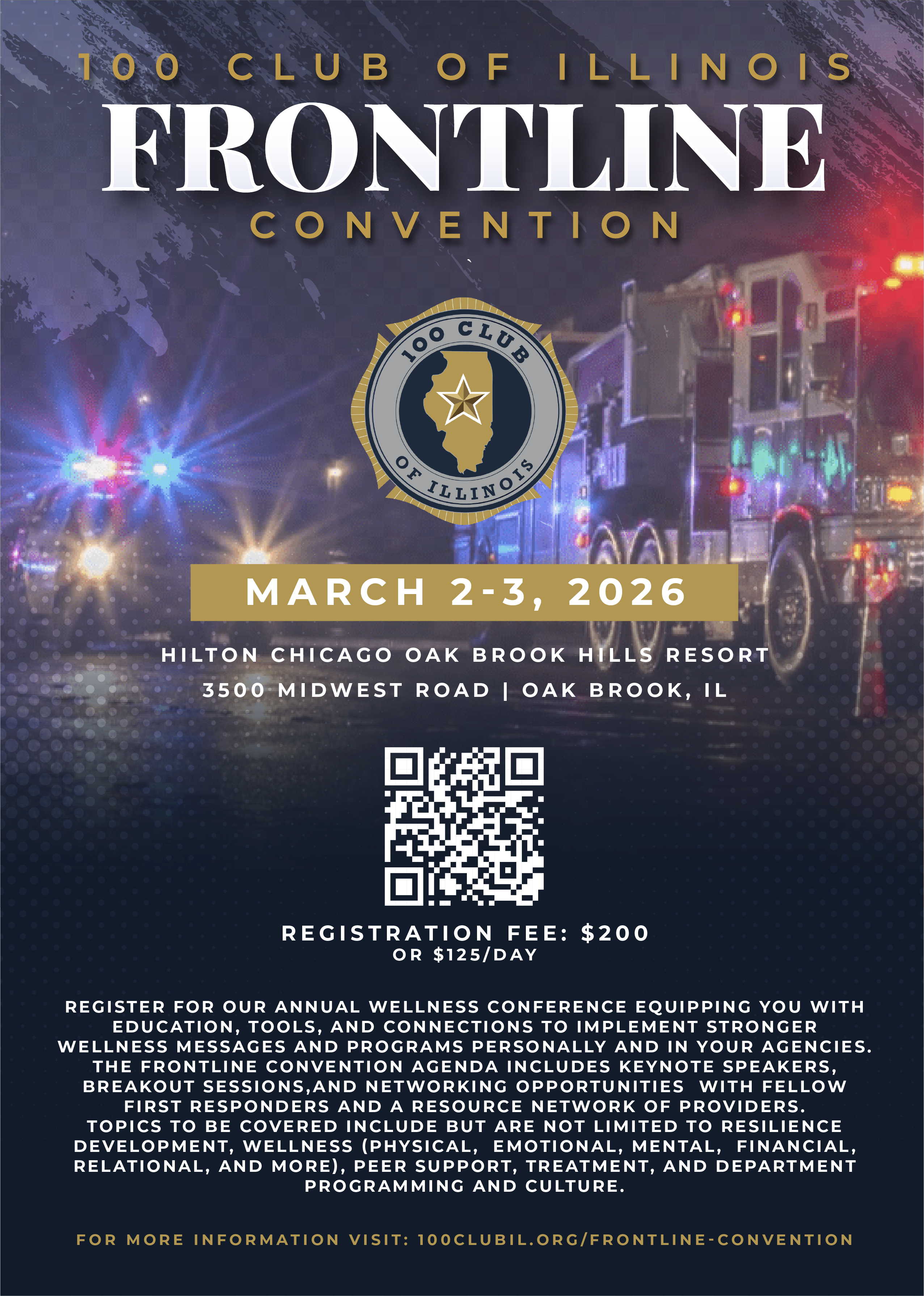 2026 Frontline Convention Flyer w Info